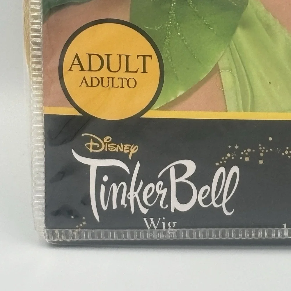 Disney TinkerBell Adult Wig Costume Accessory Halloween‎ I Fairy Tale